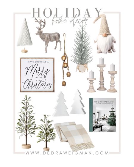 Neutral holiday decor ✨ It’s time to start thinking about your holiday decor / Christmas decor! 

#holidaydecor #christmasdecor 

#LTKunder100 #LTKHoliday #LTKSeasonal