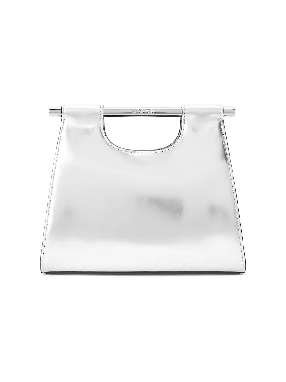 Mini Mar Metallic Leather Trapeze Bag | Saks Fifth Avenue
