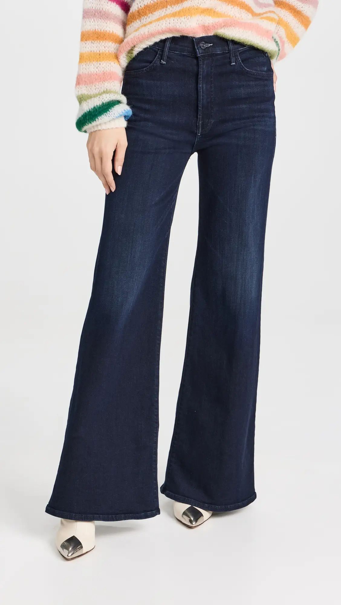 MOTHER The Hustler Roller Sneak Jeans | Shopbop | Shopbop