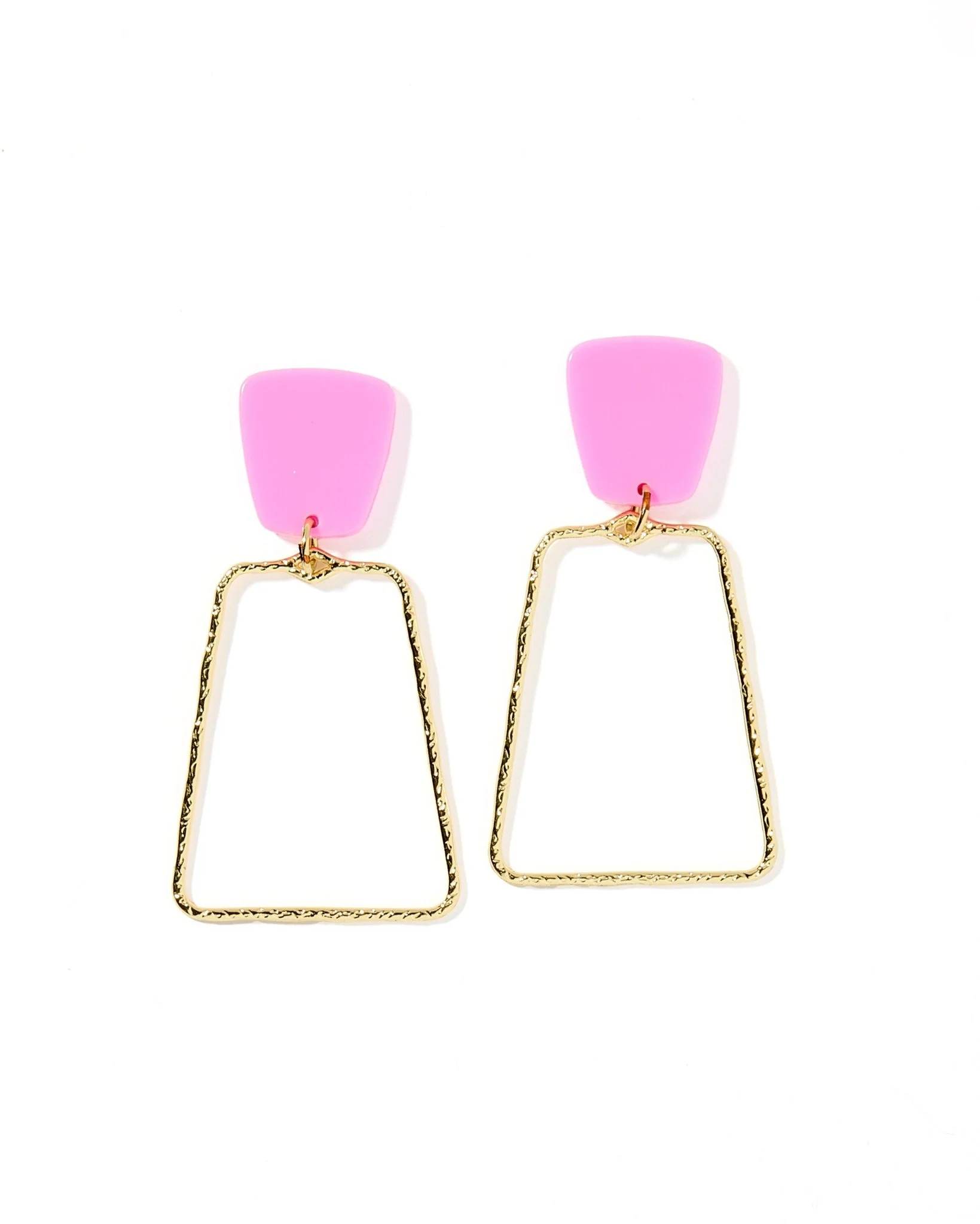 Kaelyn Statement Earrings - Bubble Gum | LINNY CO LLC