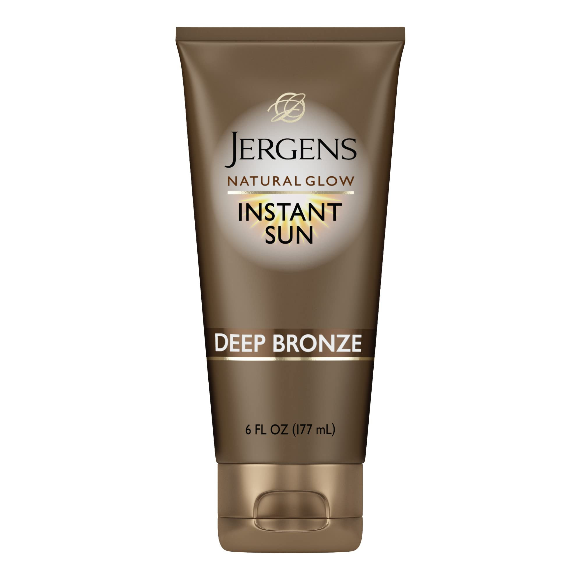 Jergens Natural Glow Instant Sun Tanning Moisturizer + Bronzer, Lightweight Sunless Tanning for N... | Amazon (US)