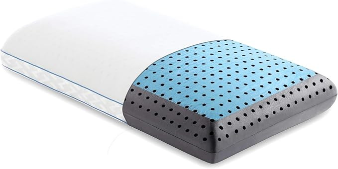 MALOUF Z CARBONCOOL LT Plus OMNIPHASE Phase Change Material Memory Foam Pillow King, (Pack of 1),... | Amazon (US)