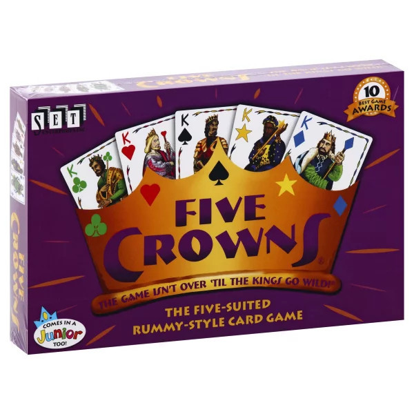 Five Crowns Card Game, Rummy Style, Kids Game, Family Game, Fun Game - Walmart.com | Walmart (US)