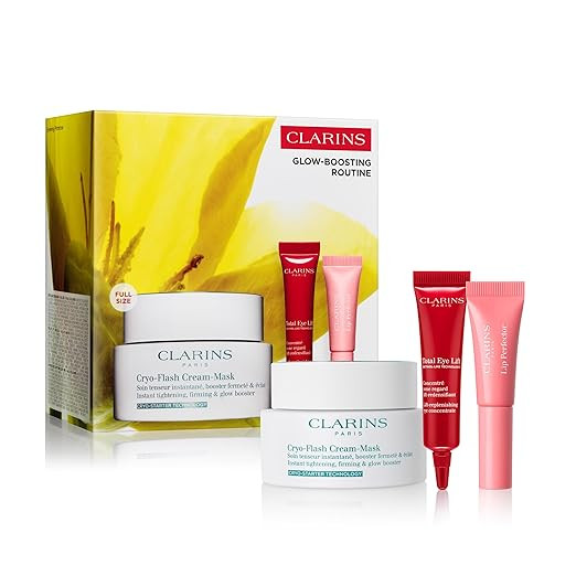 CLARINS Cryo-Flash Face Mask | Visible Lift Effect in 10 Minutes* | Visibly Minimizes Pores | Boo... | Amazon (US)