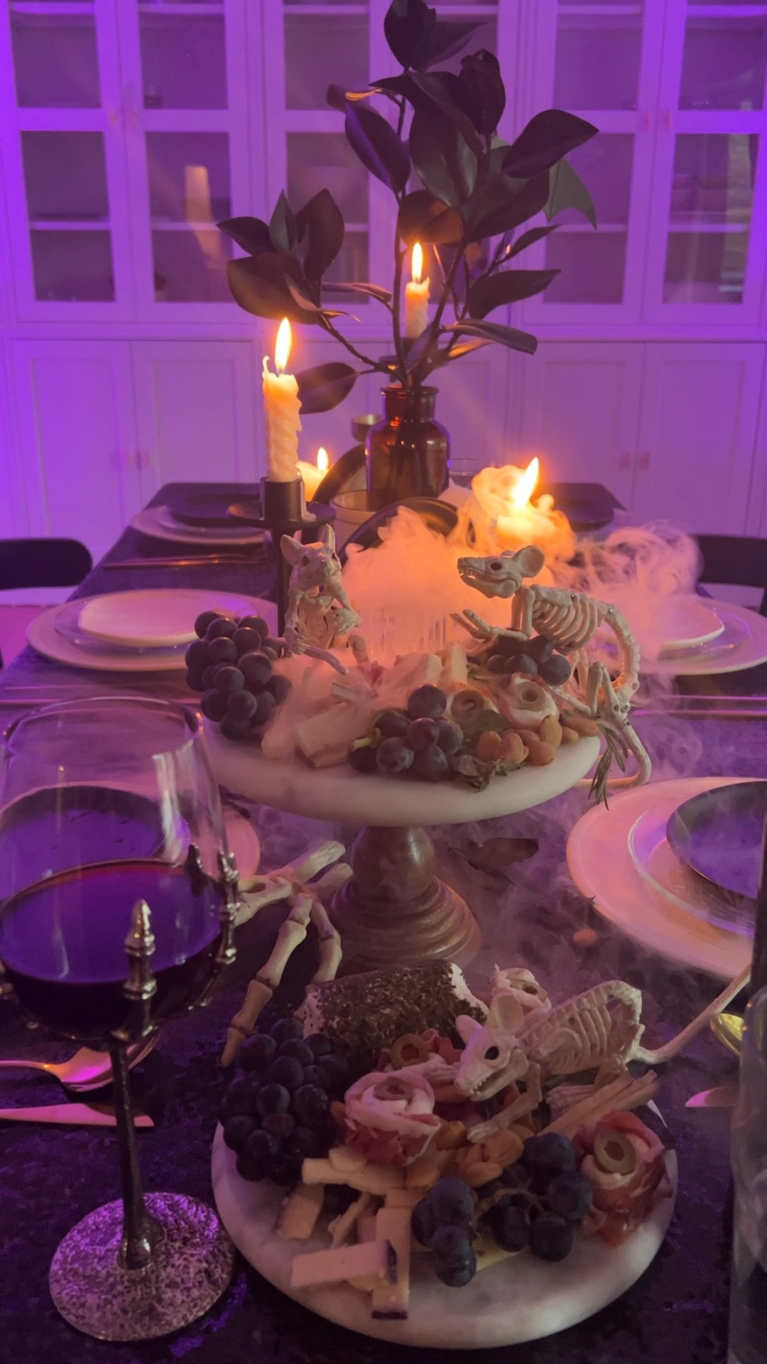 Chic Black Tie Halloween Dinner Party Details 

#LTKhome #LTKHalloween #LTKSeasonal
