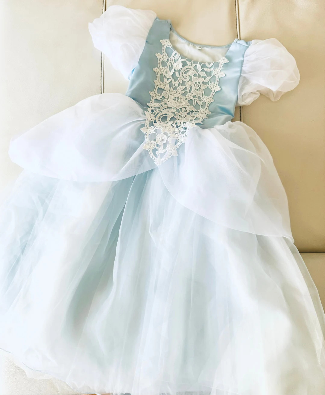 Kids Cinderella Costume, Princess Party Dress up, Blue Cinderella Dress, Girl Birthday Party Dres... | Etsy (US)