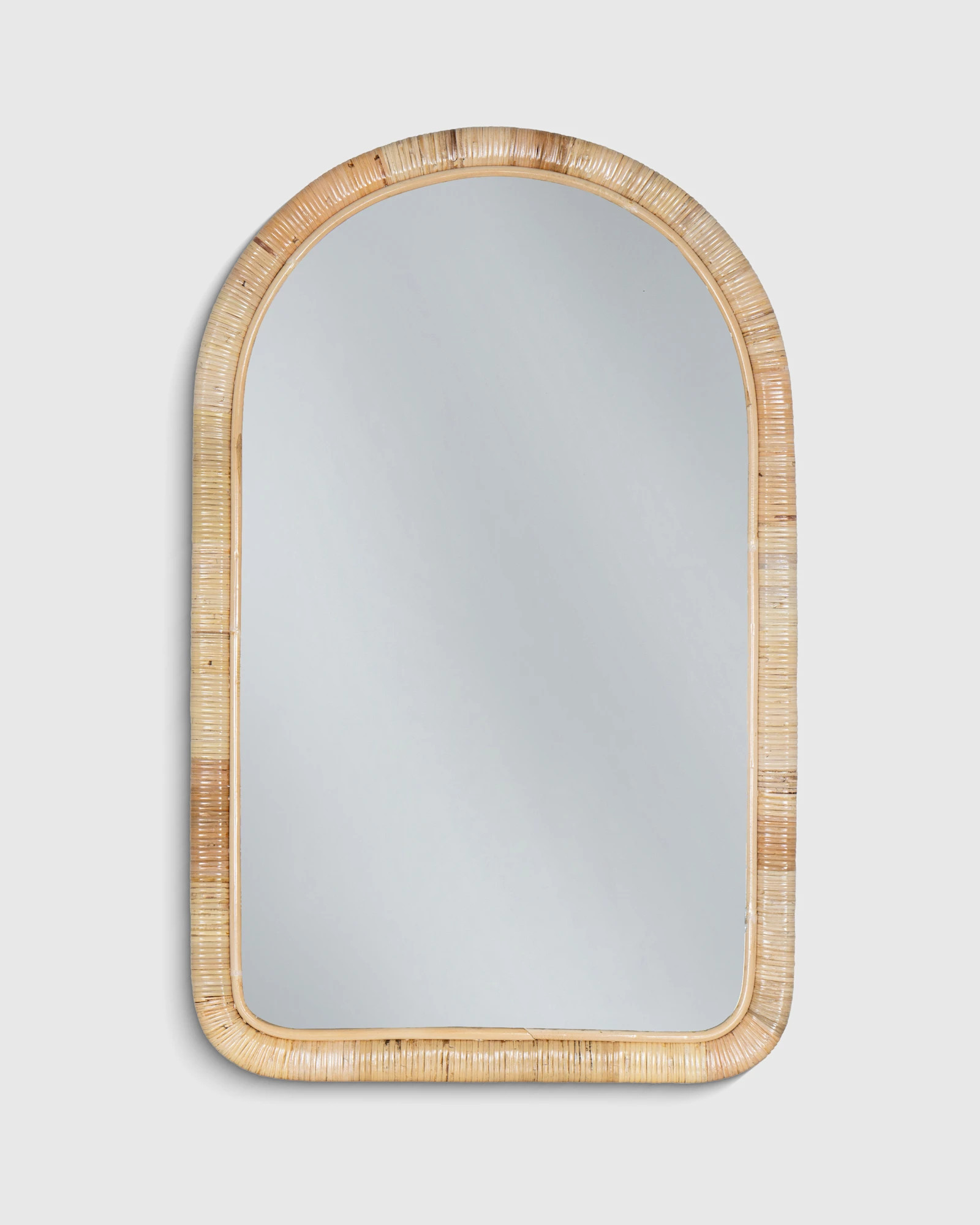 Brienne Rattan Wall Mirror in Natural | Quince