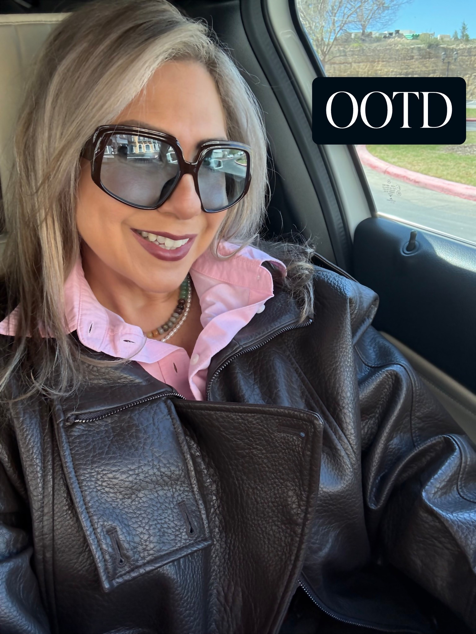 Affordable cool sunnies and the mix of brown/pink was an unexpected hit✨ #leatherjacket #jacket #veganjacket #fauxleatherjacket #trendingsunglasses #sunglasses #top #pink #brown #blue

#LTKootd #LTKOver40 #LTKFestival