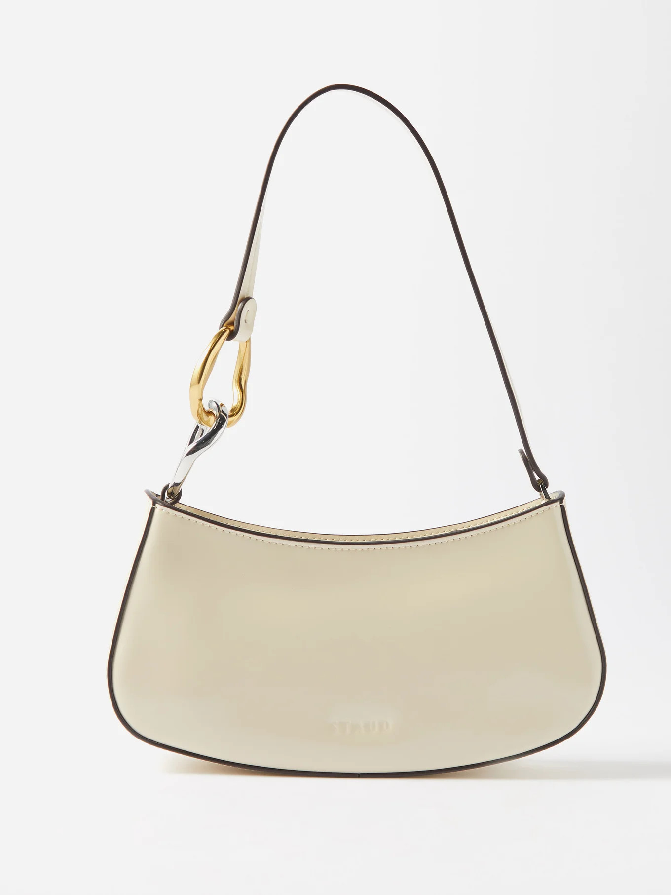 Ollie polished-leather shoulder bag | Matches (APAC)