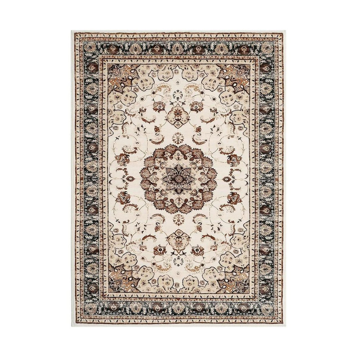 Floral Print Area Rugs --Washable Boho Rug, Non Slip Carpet for Living Room Bedroom Kitchen Soft ... | Target