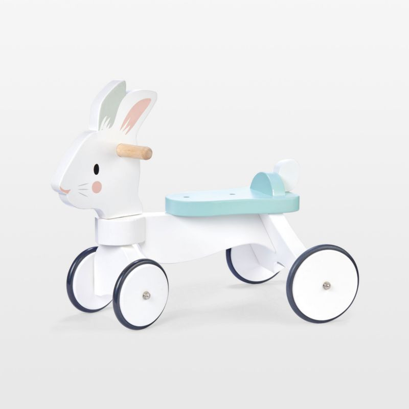 Tender Leaf Running Rabbits Toddler Ride-On Toy | Crate & Kids | Crate & Barrel