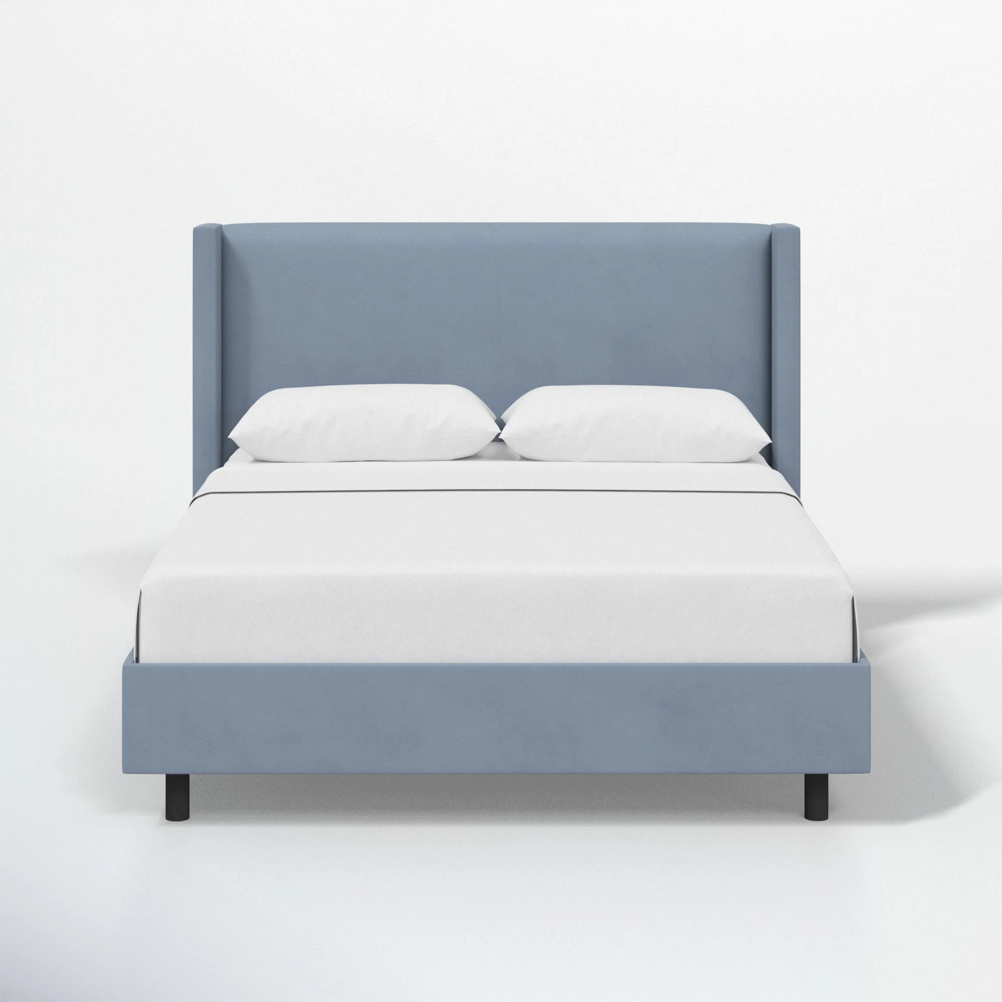 Hanson Upholstered Wingback Platform Bed | Wayfair North America