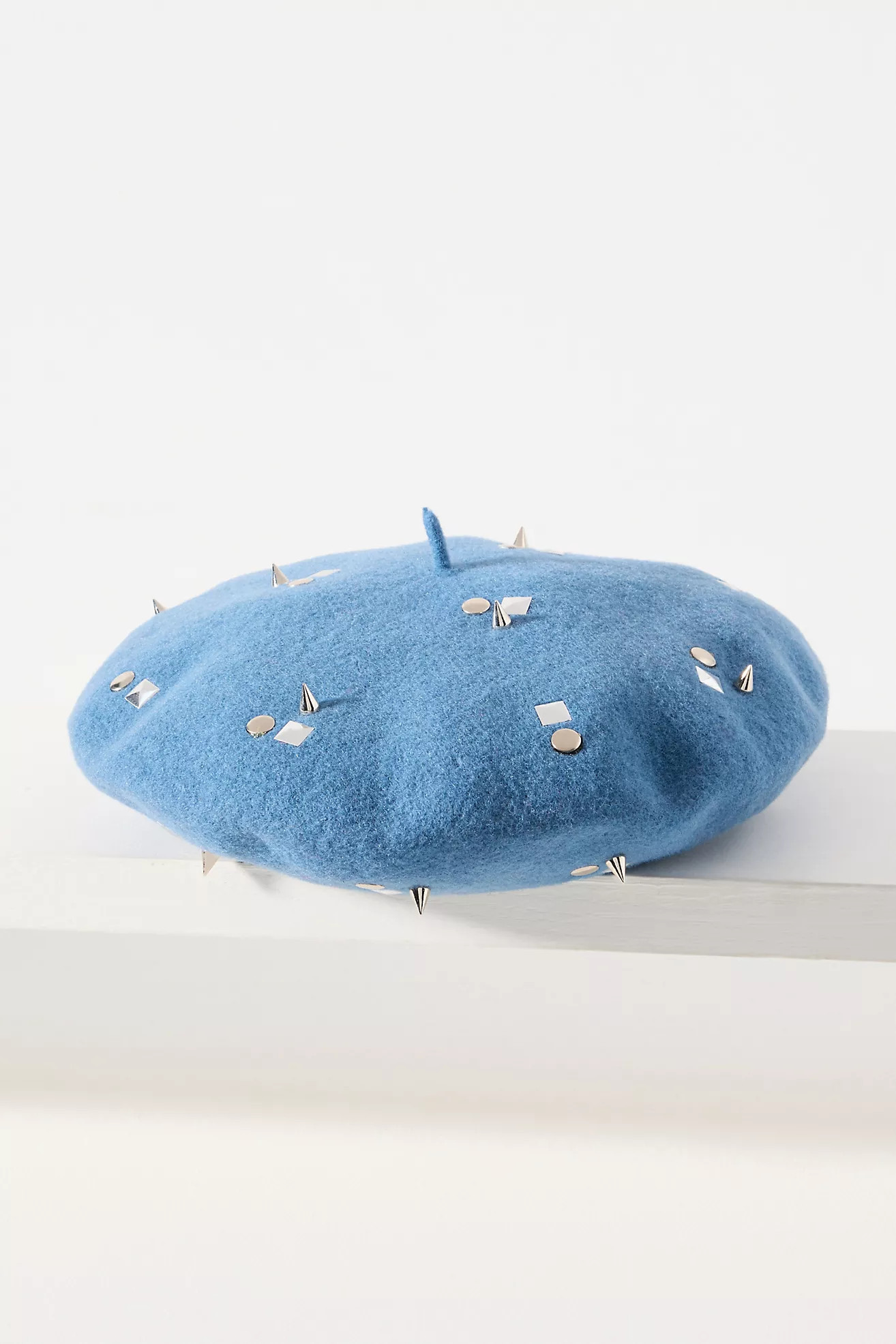 San Diego Hat Co. Last Nite Studded Wool Beret | Anthropologie (US)