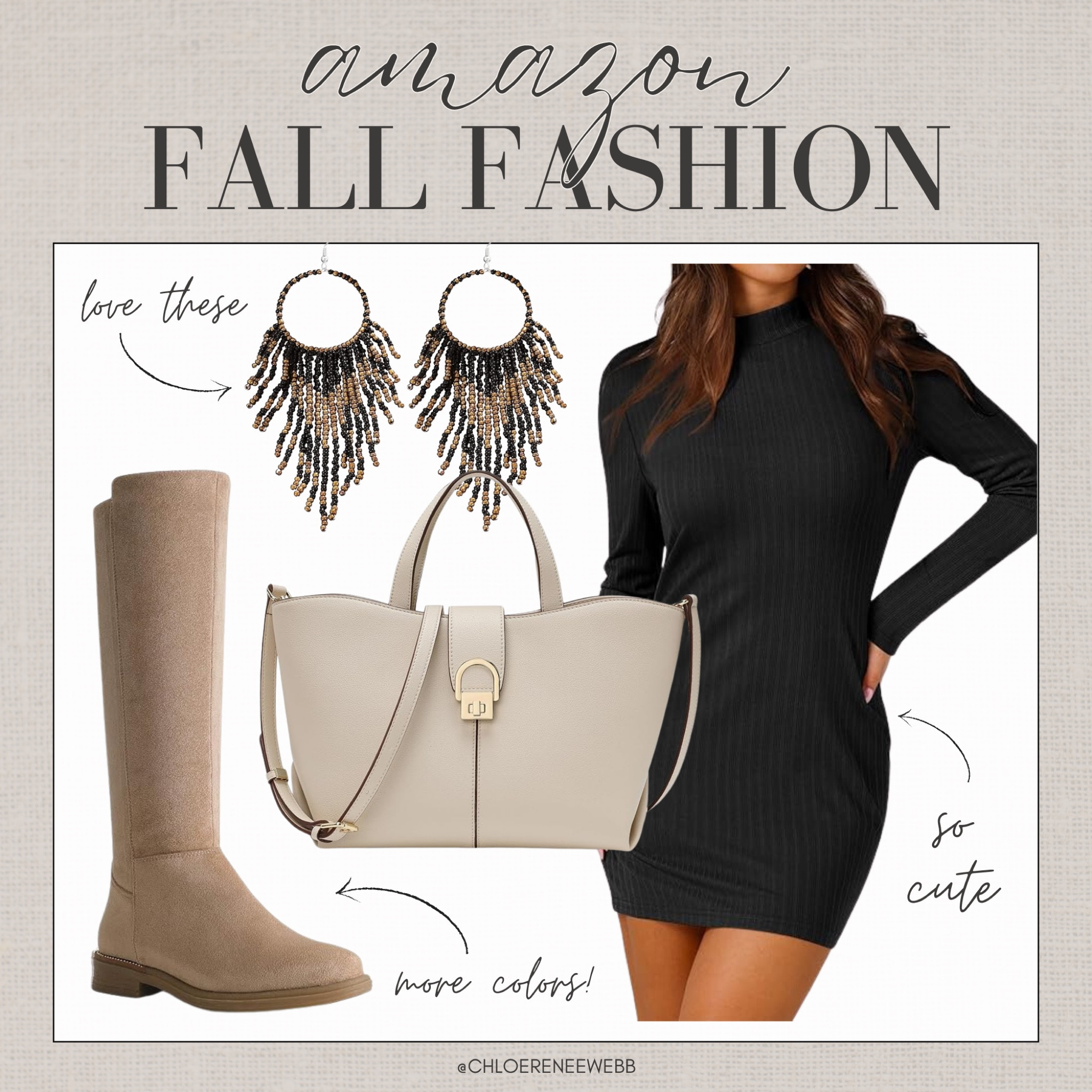 trendy fall fashion 2024, chic fall outfit, elevated style, affordable fashion finds, Amazon fashion deals, black ribbed dress, knee high boots outfit, stylish fall looks, fashion on a budget, young women’s fashion, fall wardrobe essentials, Amazon style inspiration, sophisticated fall fashion, trendy and chic outfits, modern fall style, budget-friendly fashion, 2024 fashion trends, fall fashion collage, Amazon outfit ideas, affordable chic style.