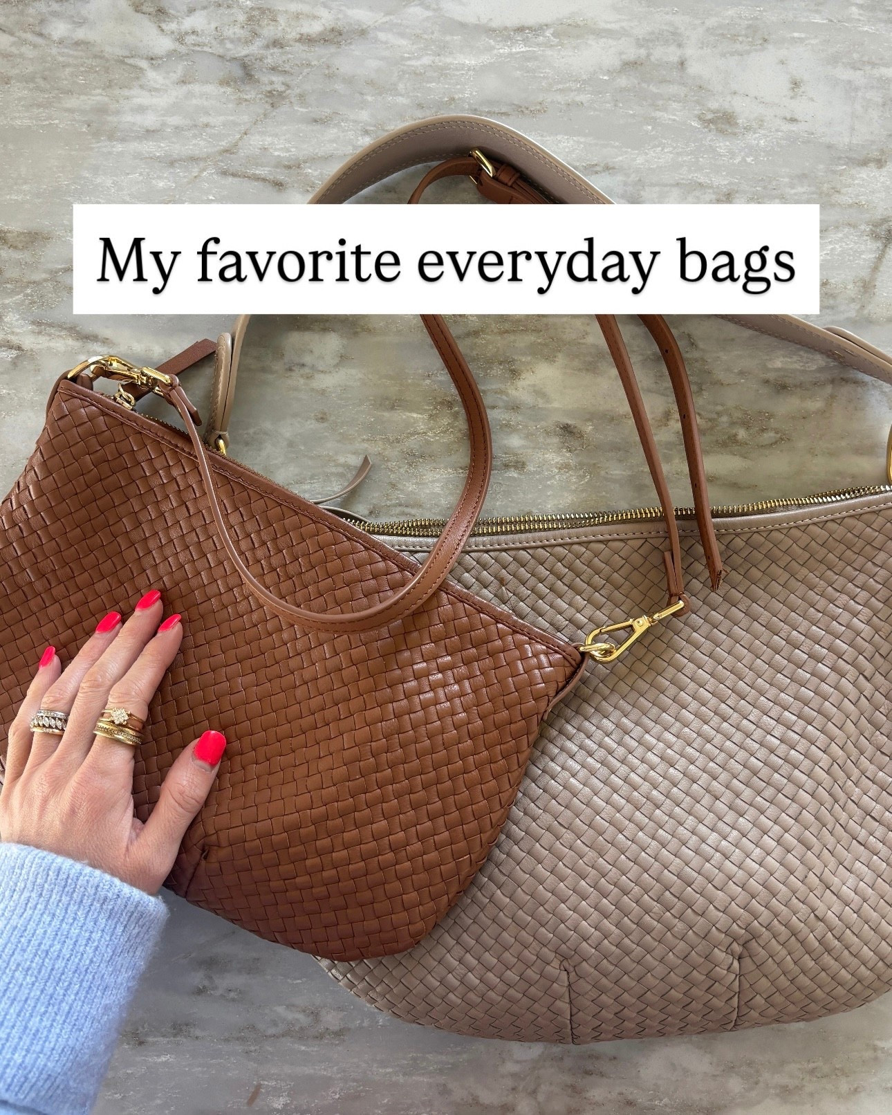 My favorite everyday bags from @onequince 