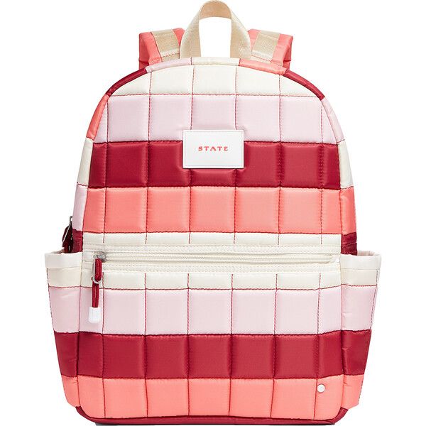 Kane Kids Backpack, Pink Puffer | Maisonette