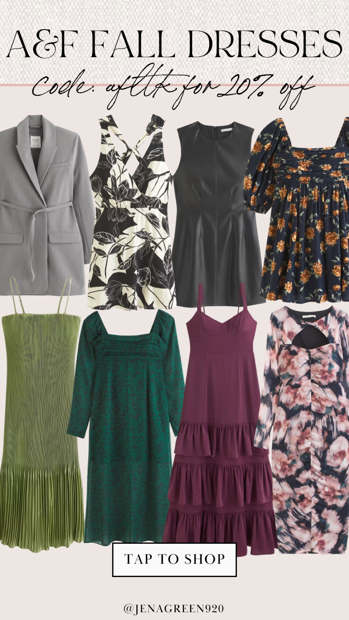 Code: AFLTK | A&F Dresses | Abercrombie Dress | Fall Wedding Guest | Mini Dress | Midi Dress | Blazer Dress | Fall Family Photos

#LTKstyletip #LTKSale #LTKsalealert