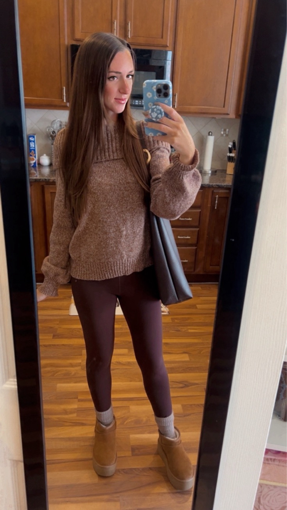 Obsessed w/ Shein’s new fall sweaters 🤎 use my coupon code to get 15% off 24Q4Joanna 🎃 pair it with these amazing maternity leggings and you’re set up for autumn! 

#LTKFindsUnder50 #LTKStyleTip #LTKBump