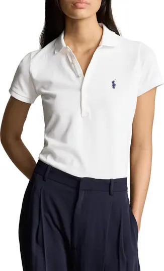 Polo Ralph Lauren Julie Piqu\u00e9 Polo | Nordstrom | Nordstrom