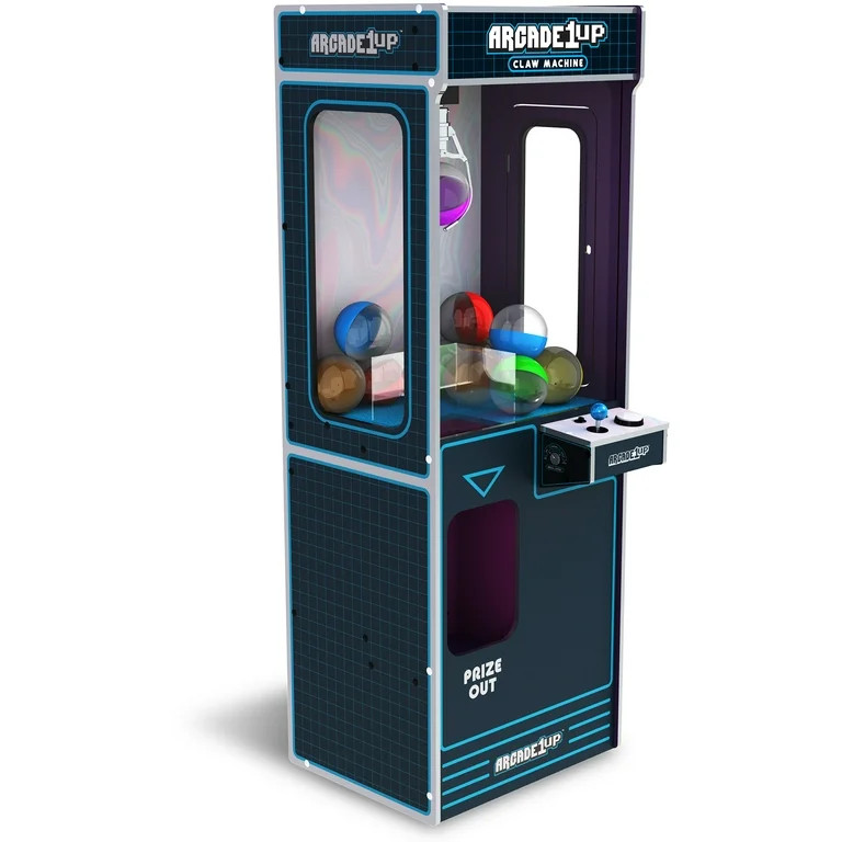 Arcade1Up Full-Size Claw Machine - Light-Up Marquee, Customizable - Perfect for Stuffed Animals, ... | Walmart (US)