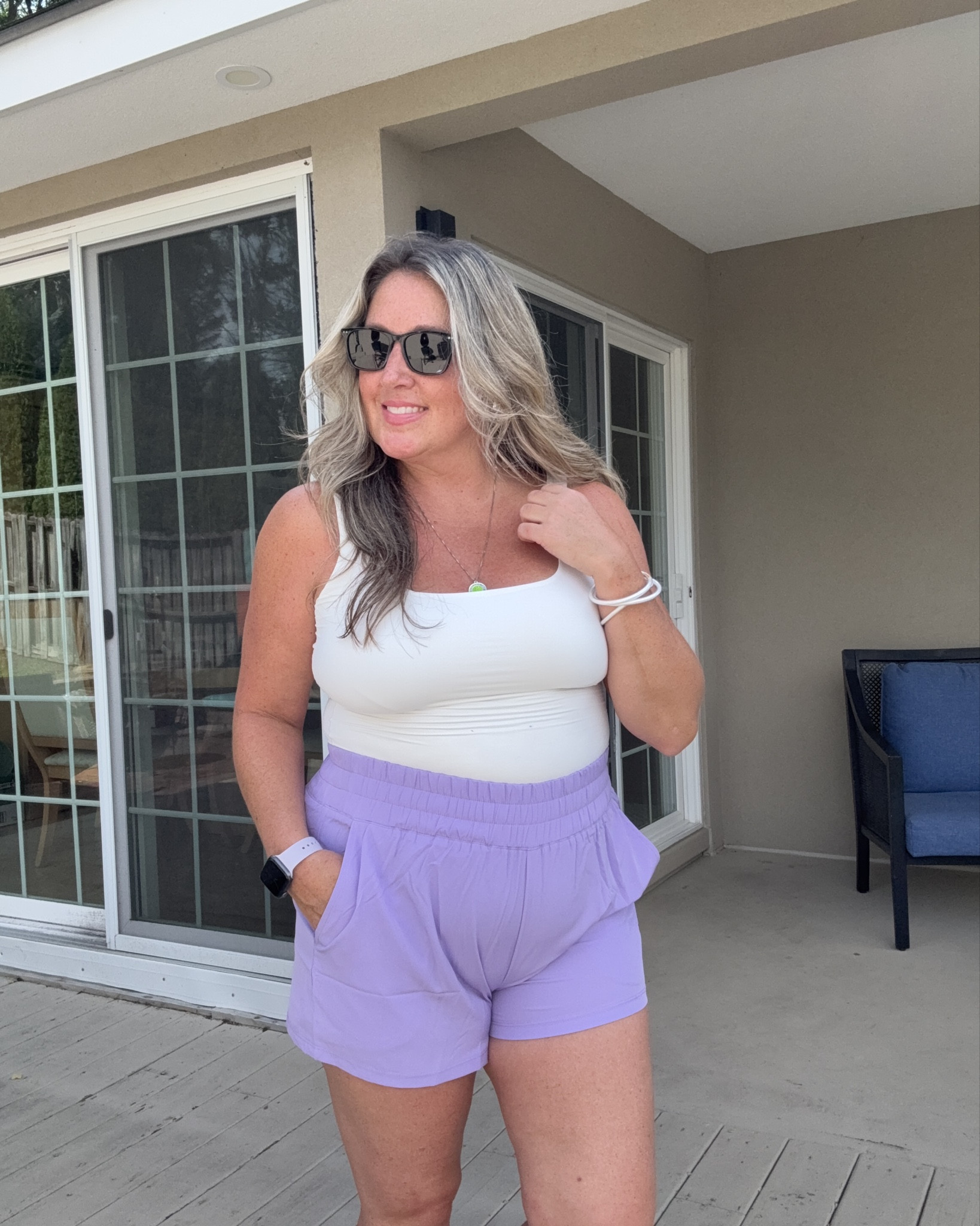I love a good pair of running shorts! How pretty is this purple color! The fabric is high quality and super lightweight with built in pockets. Great find💜

#LTKOver40 #LTKActive #LTKMidsize