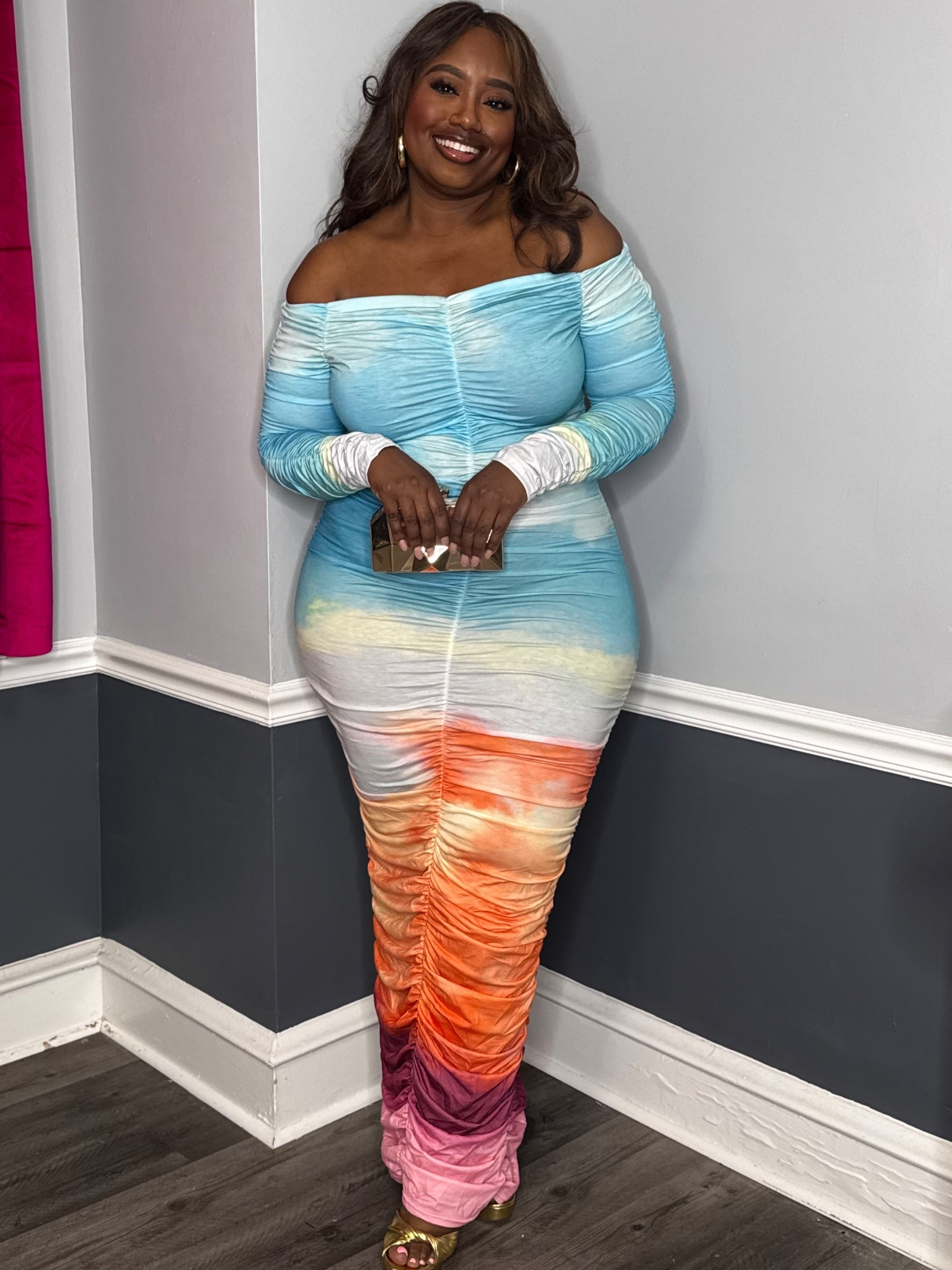 My date night look 
Wearing: XL in dress 
2X in shaper 