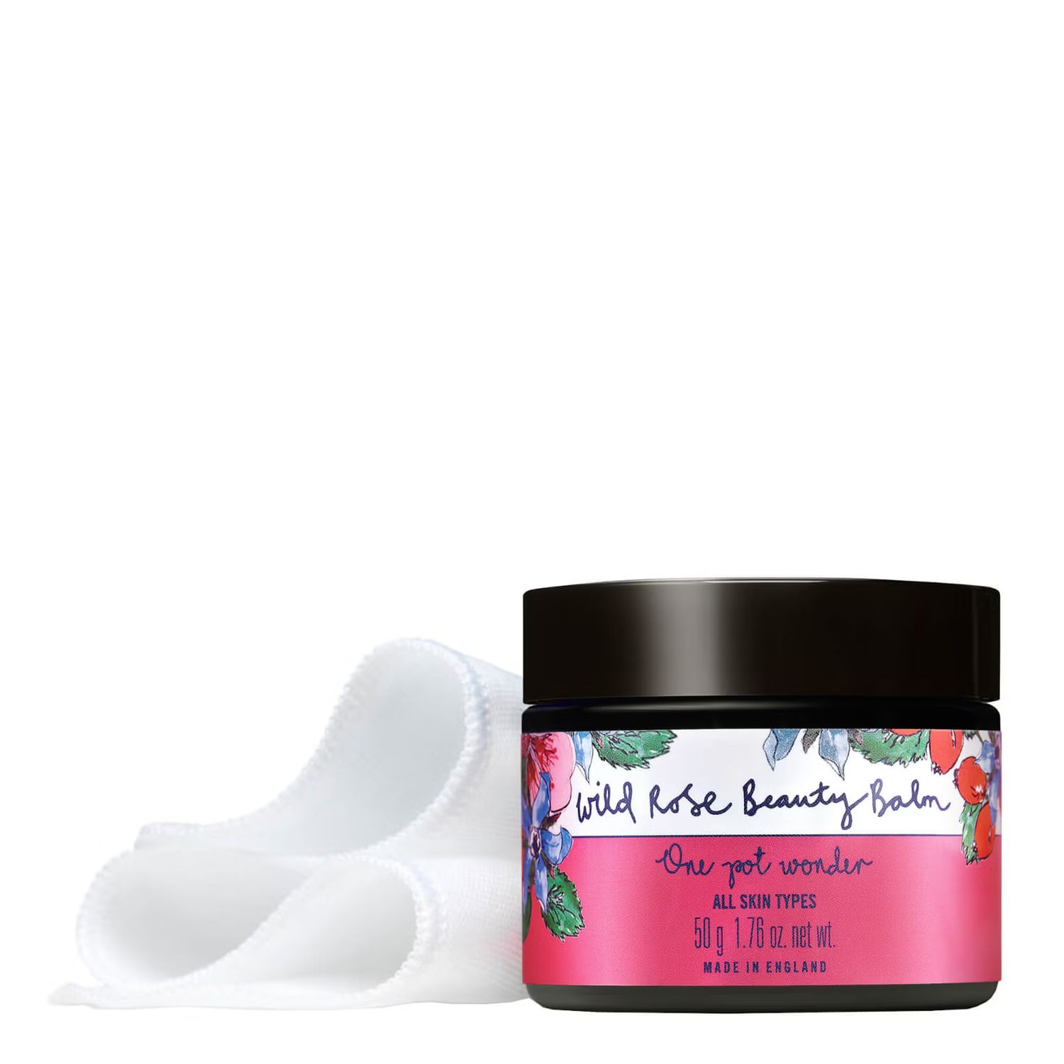 Neal's Yard Remedies Wild Rose Beauty Balm 50g - Includes cloth | Look Fantastic (UK)