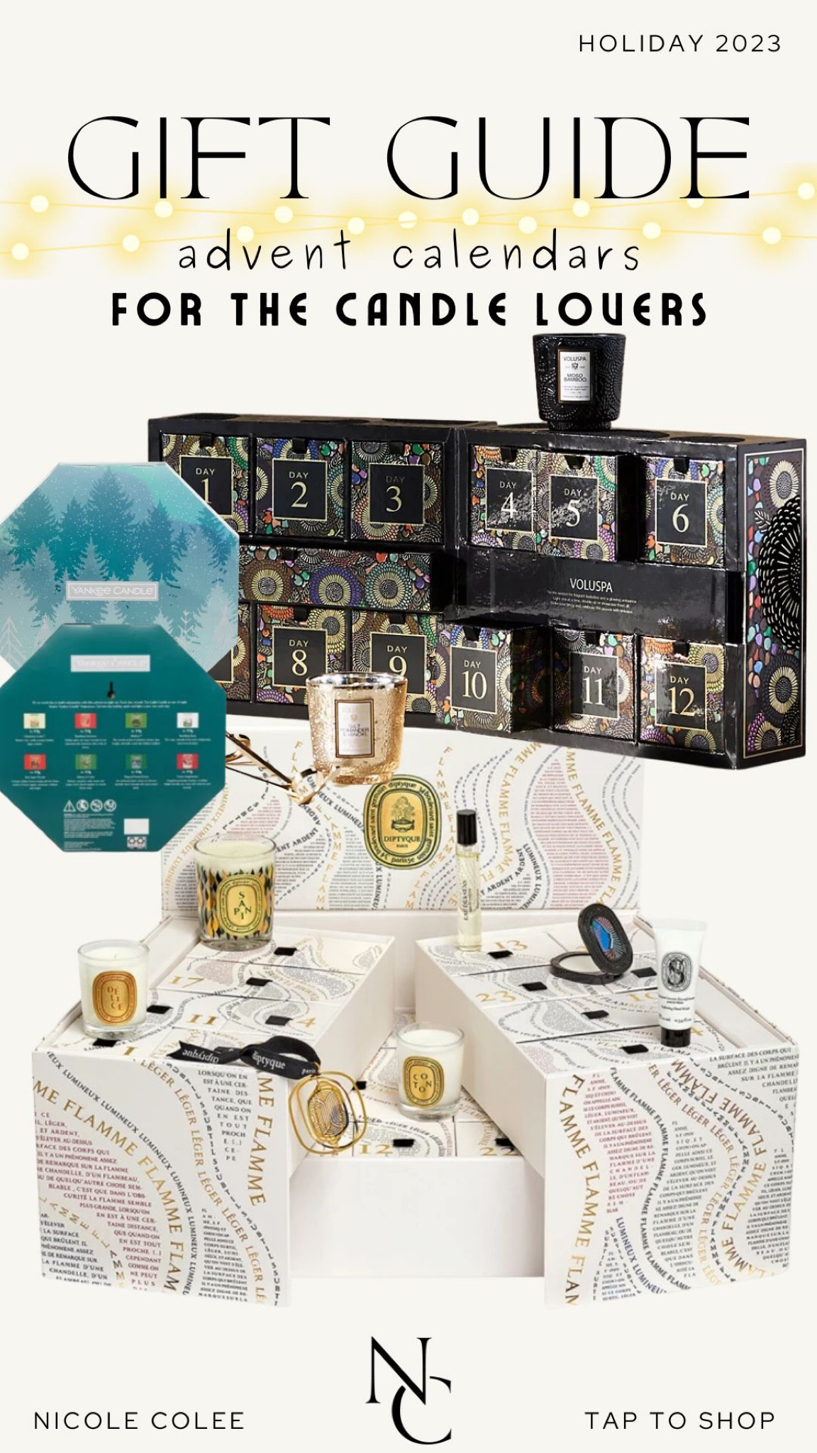 Rounded up the best Advent Calendars around for everyone on your list 🎄🎅🏽 Shop now and surprise your loved ones with a special pressie on Dec 1 🎁

🛍️Link to shop in bio 🫶🏼

Advent calendar, holiday, Christmas, gift giving, And Christmas gift, present, gift guides, Nicole Colee, gift, ideas, coffee, tea, candy, perfume, makeup, popcorn, jerky, puzzles, chocolate, fragrance, candles 

#adventcalendar #giftguide #giftideas #christmas #presents #holiday #nicolecolee




#LTKHoliday #LTKGiftGuide #LTKSeasonal