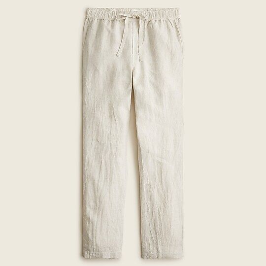 Irish linen lounge pant | J.Crew US