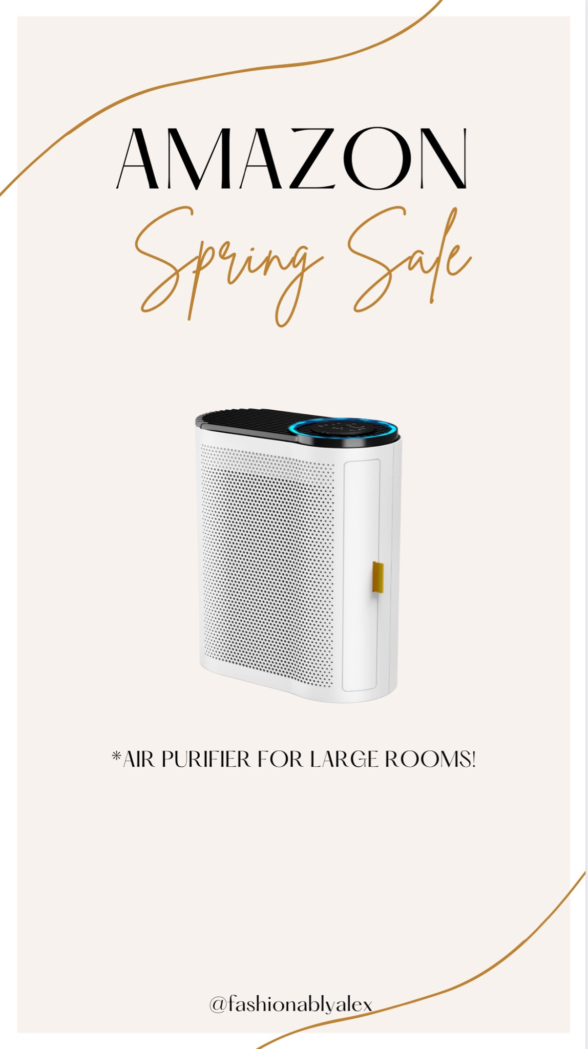 Last chance to grab this air purifier for 44% off + a $20 coupon at checkout during Amazons Spring Sale! Covers 1,000 sq ft! 

#LTKsalealert #LTKfamily #LTKhome