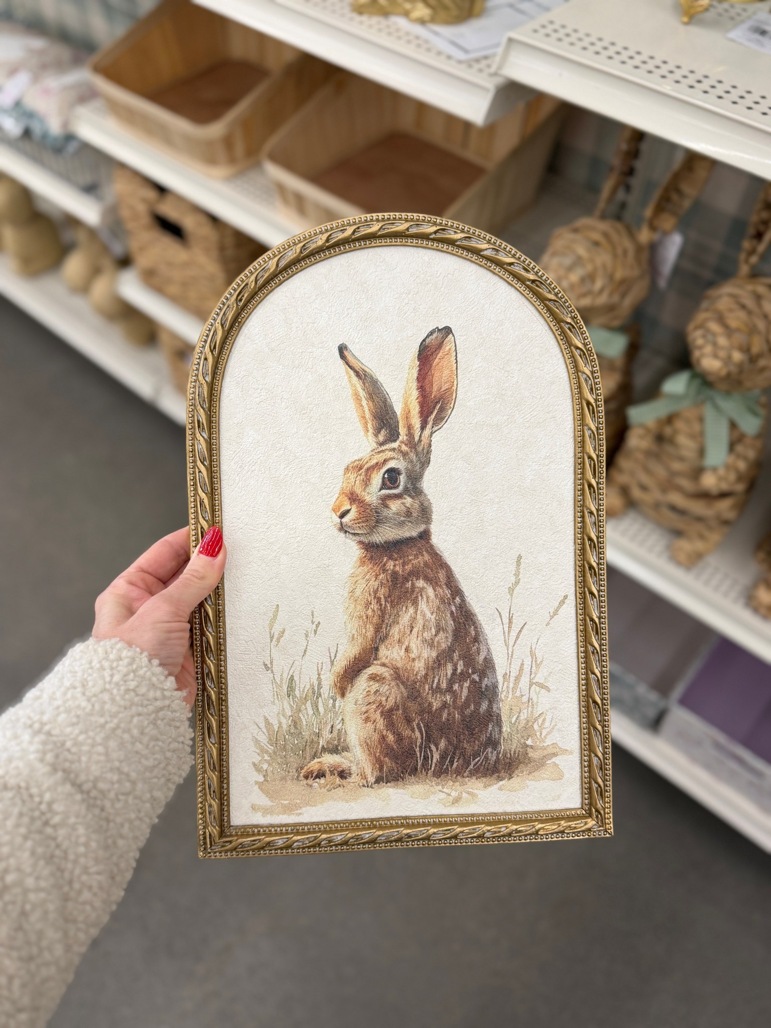 The prettiest bunny framed art, now 40% off with code WOW40!￼

#LTKHome #LTKSaleAlert #LTKSeasonal