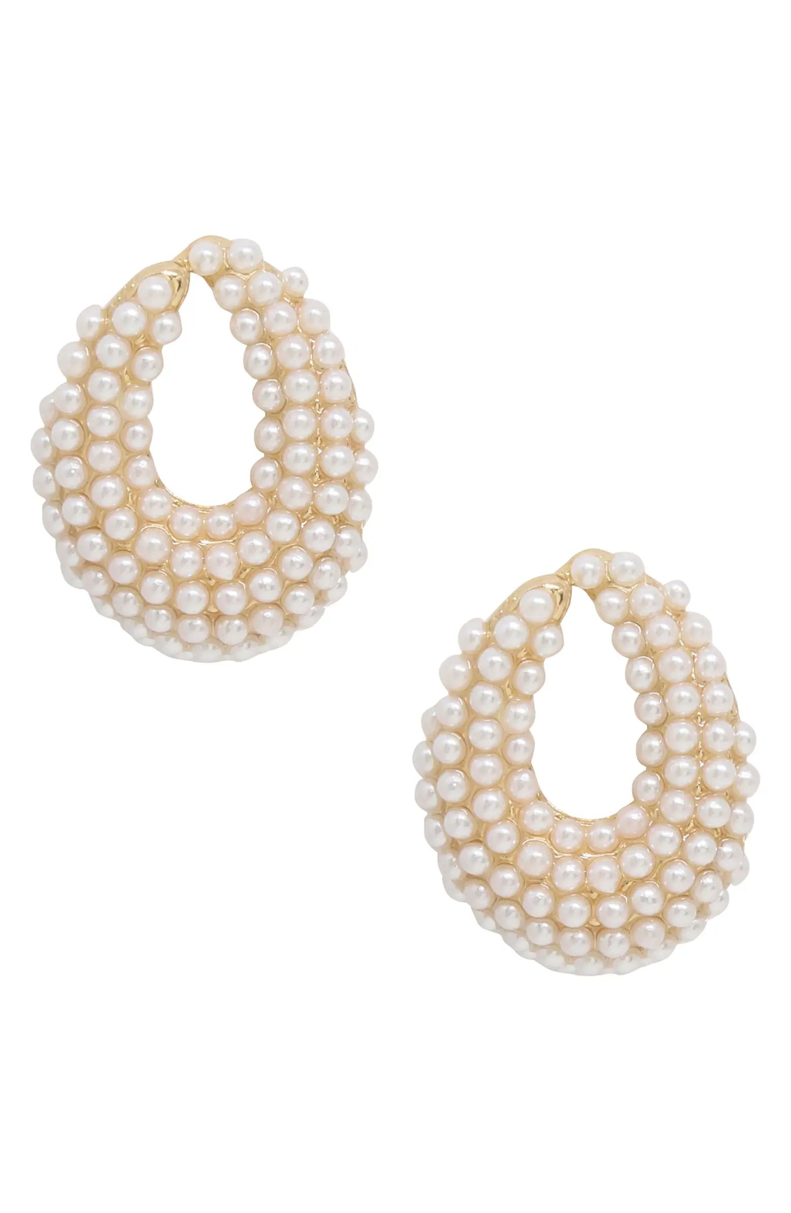 Imitation Pearl Earrings | Nordstrom