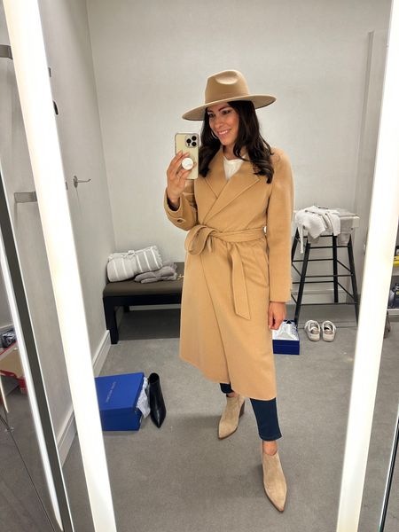 Chic fall outfit from the Nordstrom Anniversary sale! 

Reiss coat TTS 
Treasure & Bond hat - affordable!
Wit and Wisdom jeans - TTS
Madewell t-shirt



#LTKxNSale #LTKstyletip #LTKSeasonal