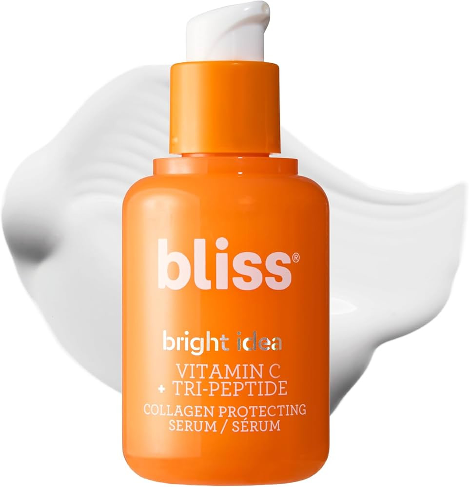 Bliss Bright Idea Vitamin C + Tri-Peptide Collagen Brightening Face Skincare Serum - Anti Aging, ... | Amazon (US)