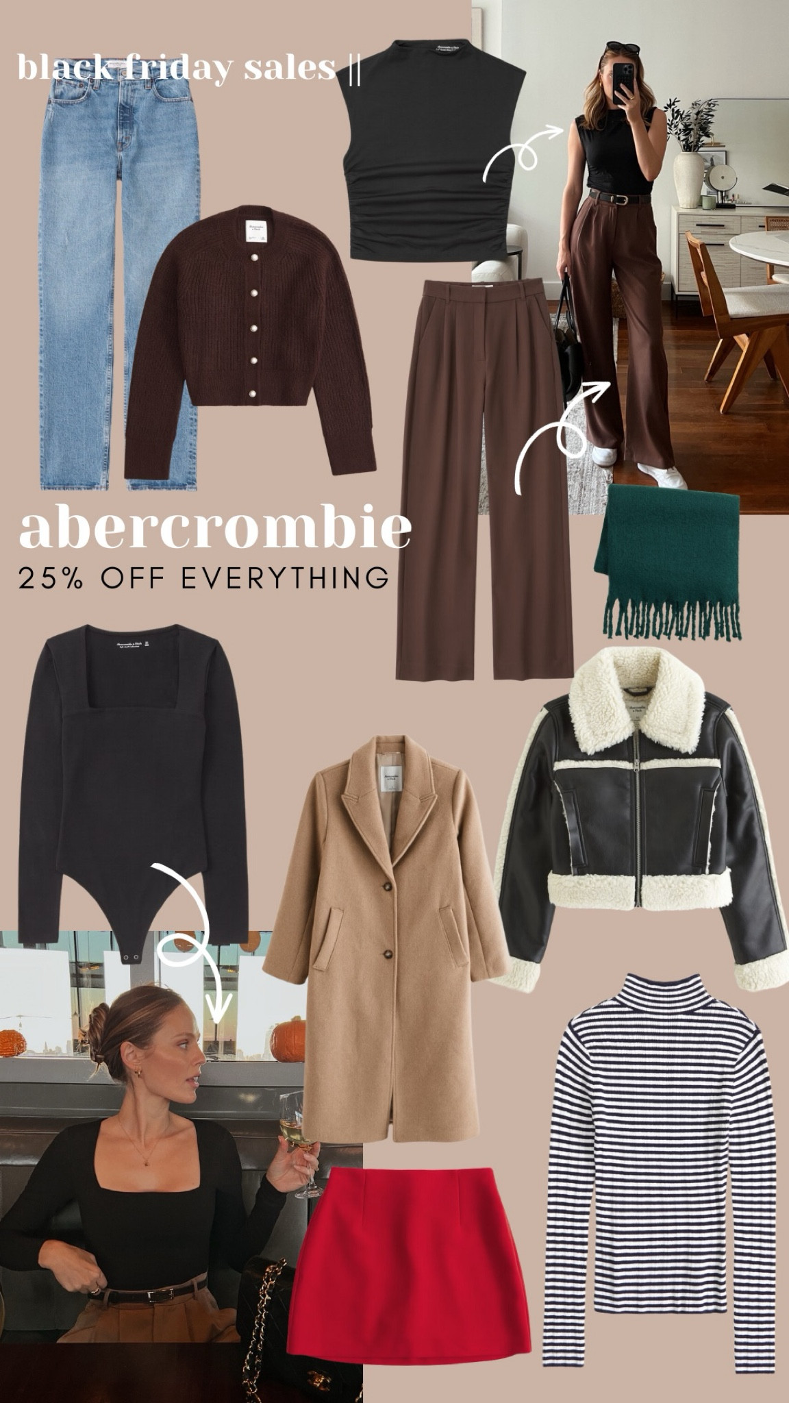25% off everything at Abercrombie 

#LTKCyberWeek