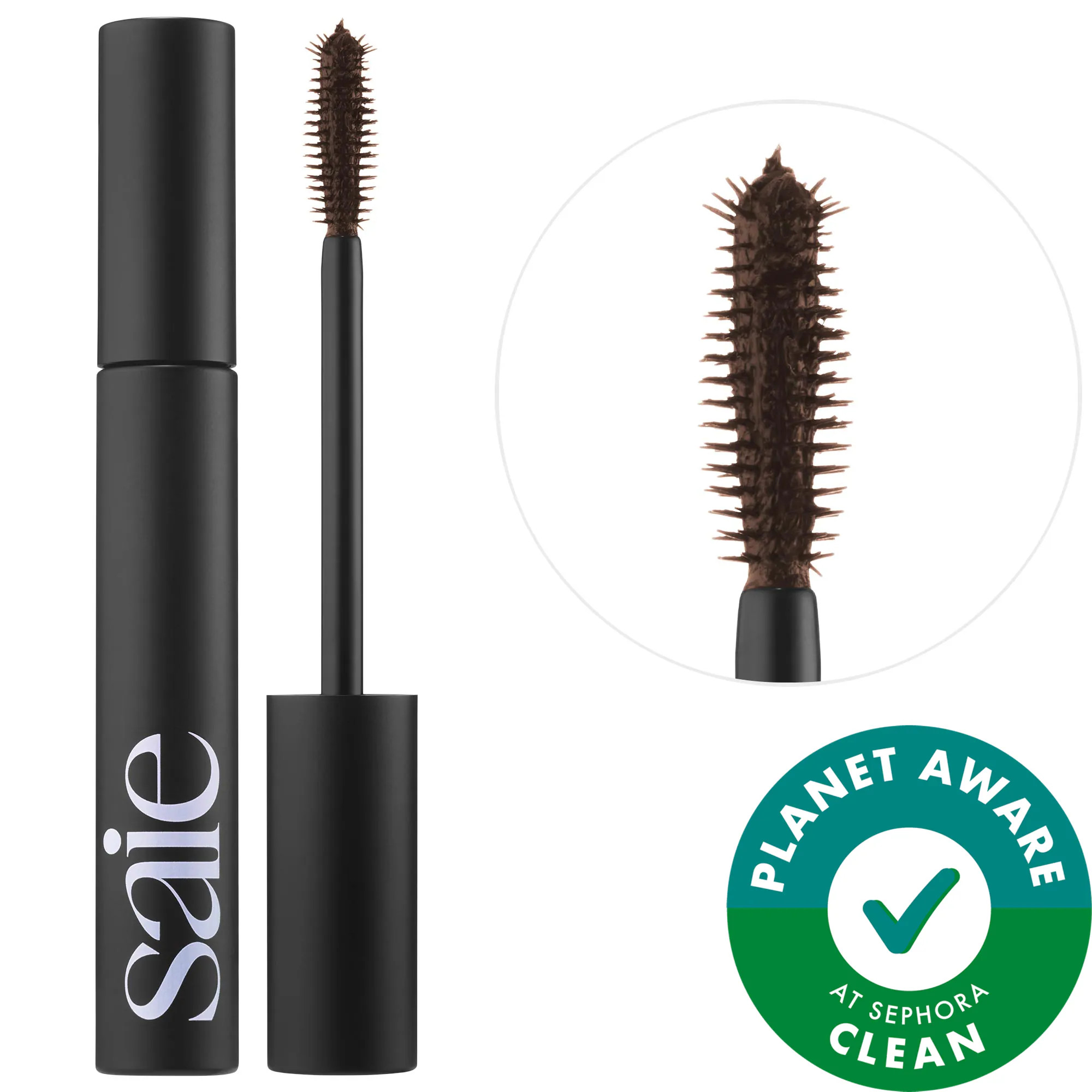 Saie Mascara 101 Lengthening and Lifting Brown 0.31 oz / 10 g | Sephora (US)