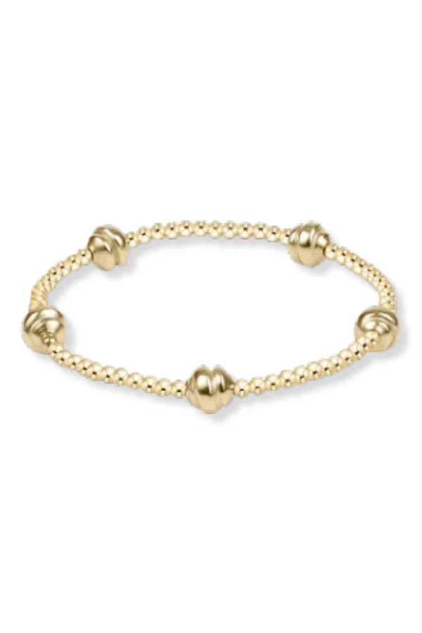 enewton Admire Small Gold 2.5mm Gold Bracelet | The Willow Tree