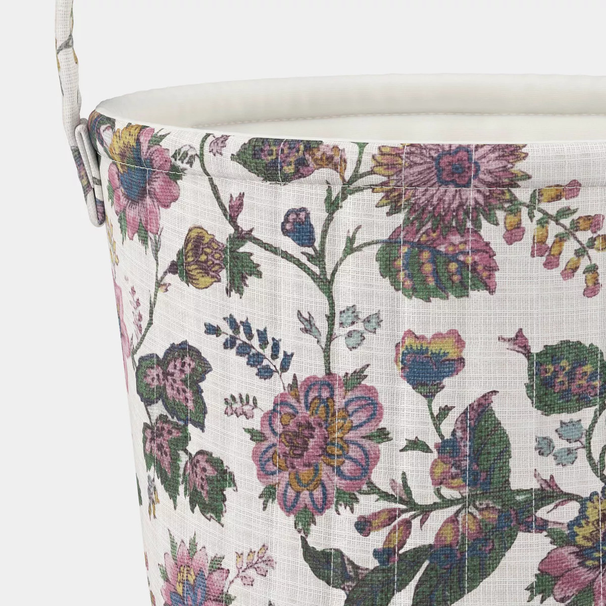 Linen Quilted Basket Multi Floral Printing - Threshold™ | Target