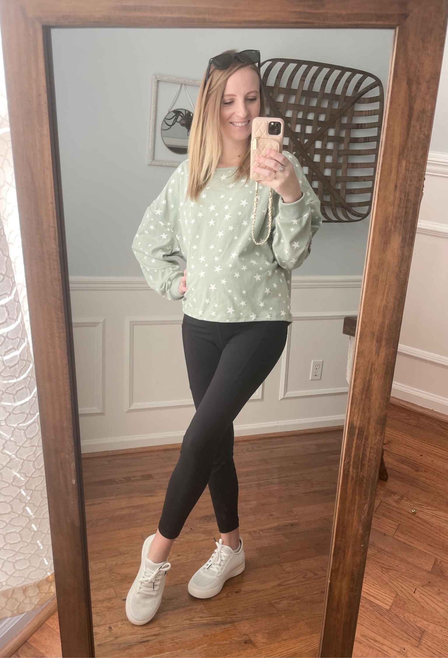 These Vessi shoes… 10/10 on comfort!! 🙌🏼 and this cute lounge top is on sale for only $12 right now! Love how I can go from cleaning the house to running errands without having to change out of the comfiness 😅

#LTKshoecrush #LTKsalealert