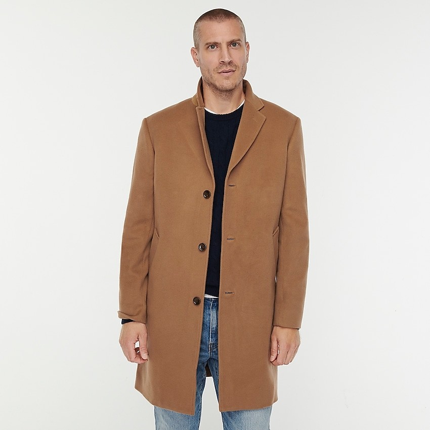 J.Crew: Ludlow Topcoat In Wool-cashmere For Men | J. Crew US