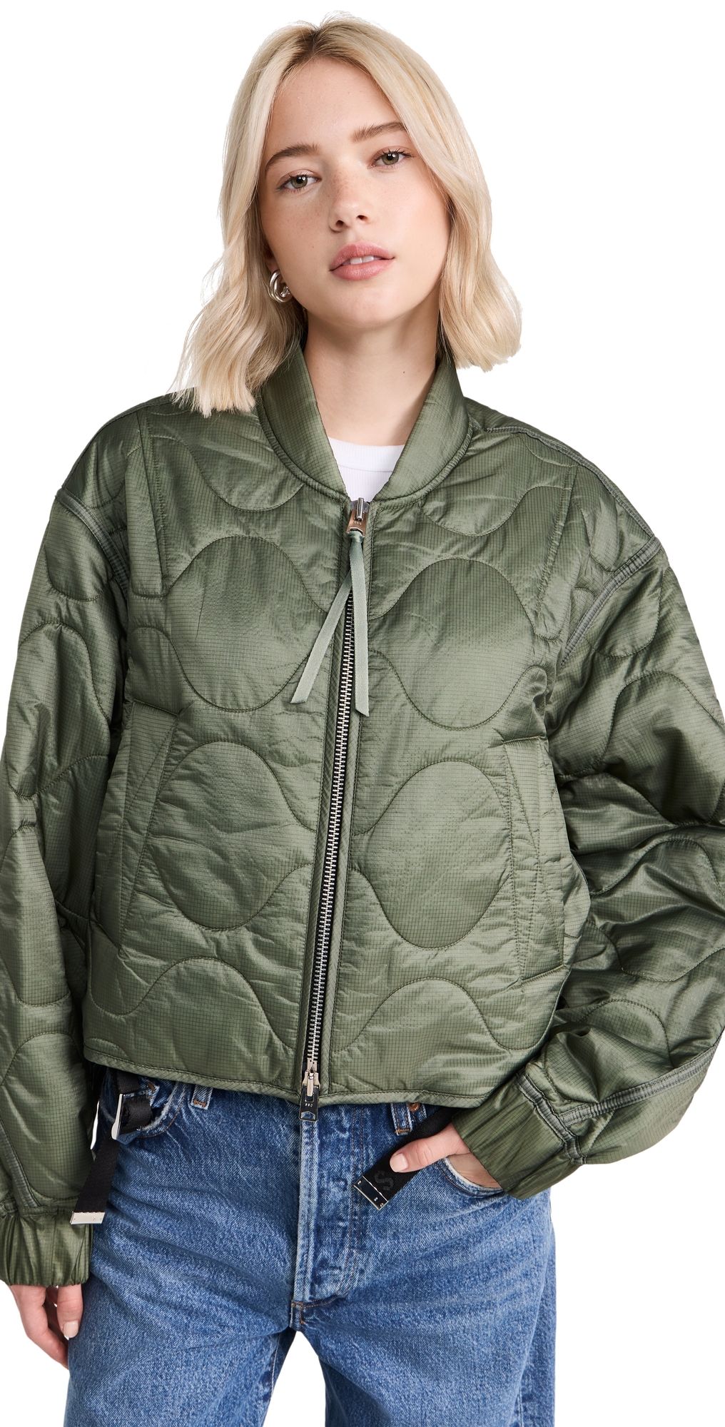 AGOLDE Iona Quilted Jacket | Shopbop