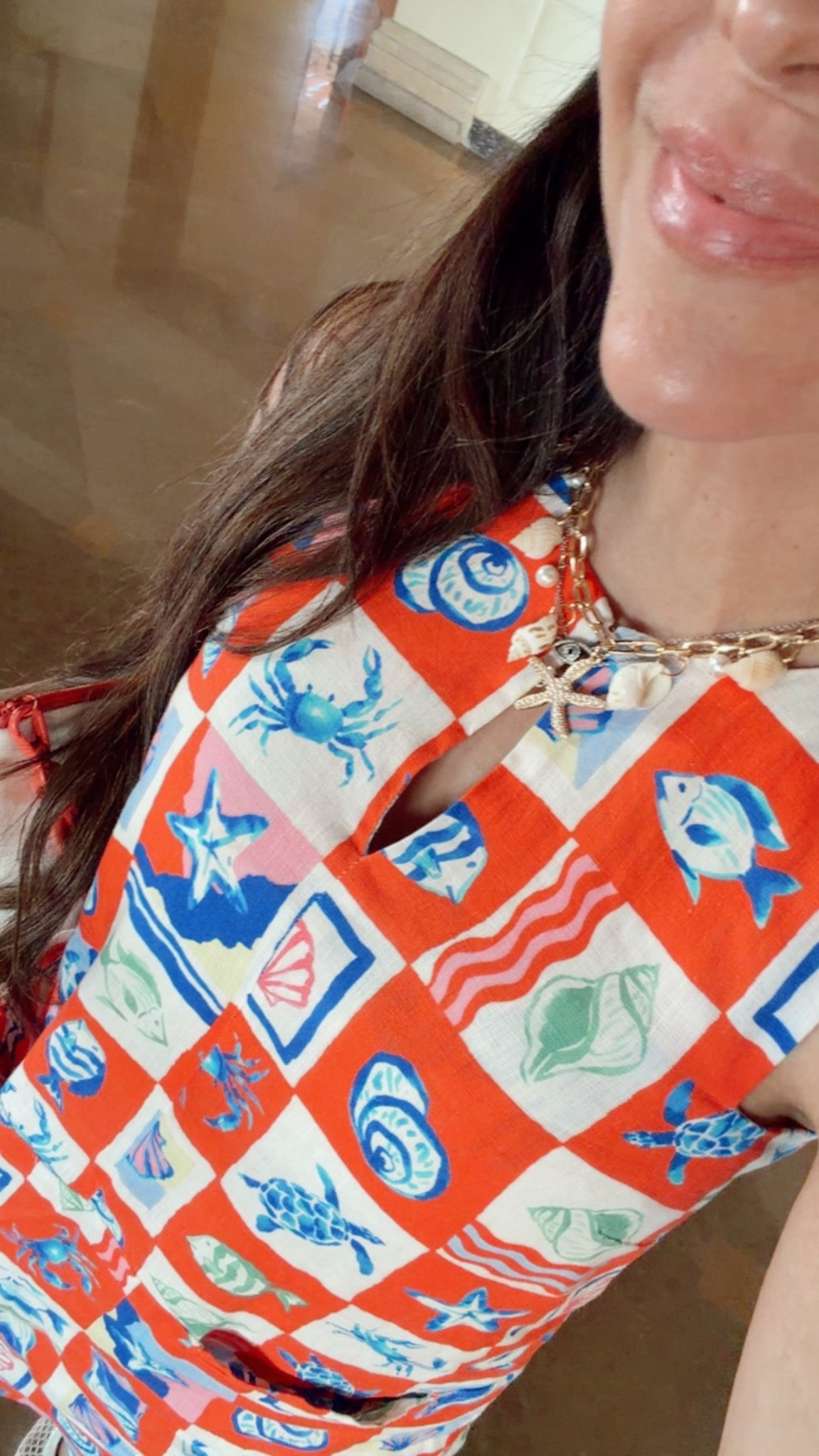 She sells seashells at the sea shore. That was actually quite difficult to type out lol. But loveeee shells with beachside outfits, the little details pulls a whole look together  

#LTKSaleAlert #LTKTravel #LTKOver40