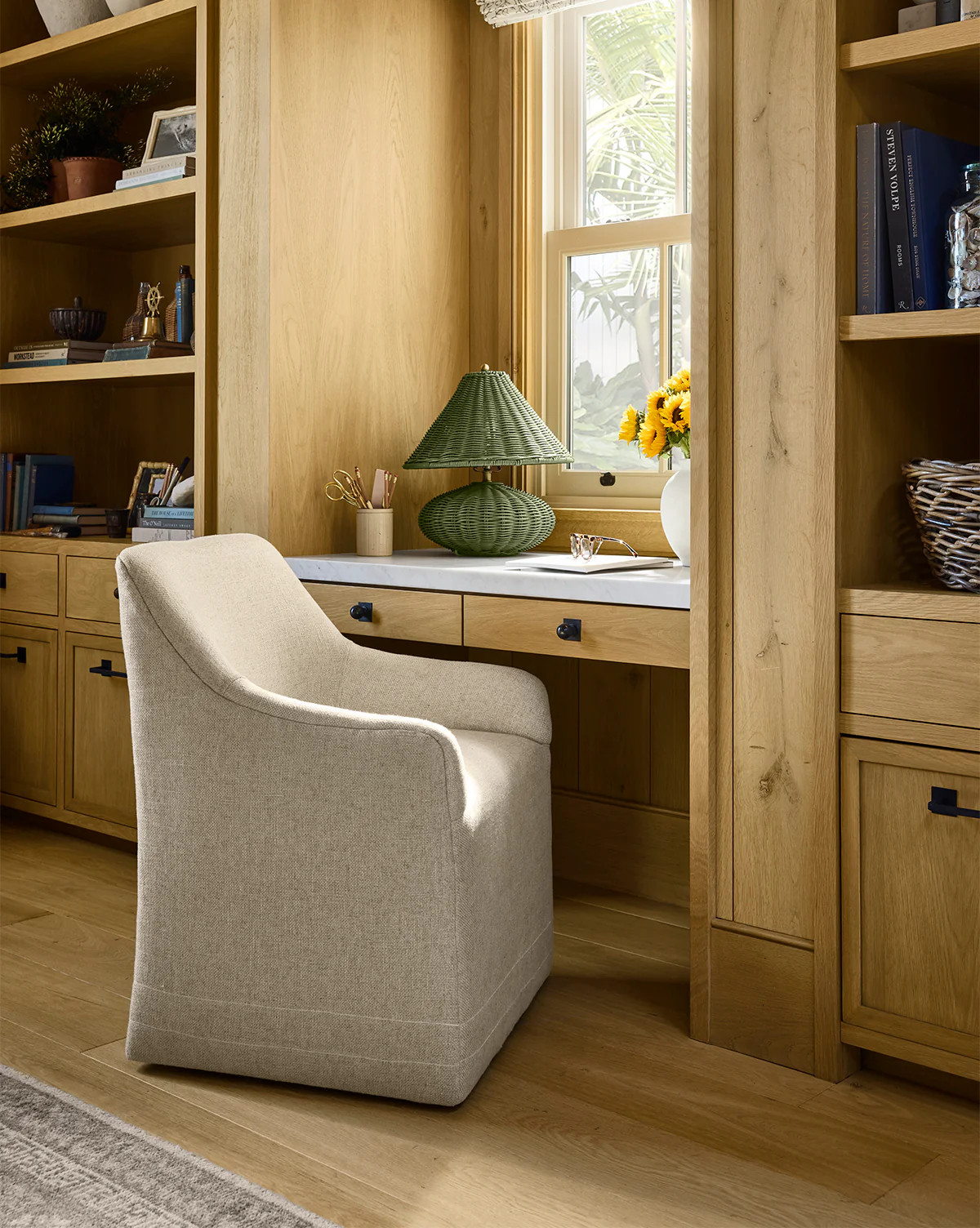 Elton Office Chair Off-White | Off White | McGee & Co. (US)