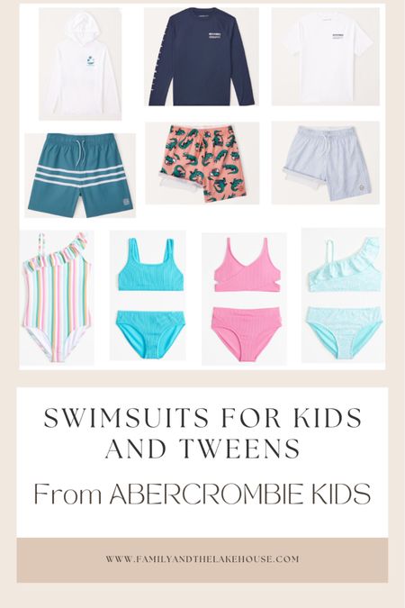 Swimsuits for kids and tweens from Abercrombie Kids. 🌊🌊🌊😎😎😎 #swimsuits #swimsuitsfortweens #summer

#LTKkids #LTKfamily #LTKsalealert