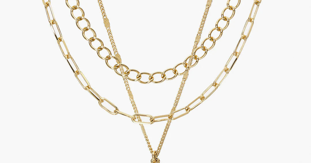 Layered Chain Necklace - Michelle Set | Ana Luisa