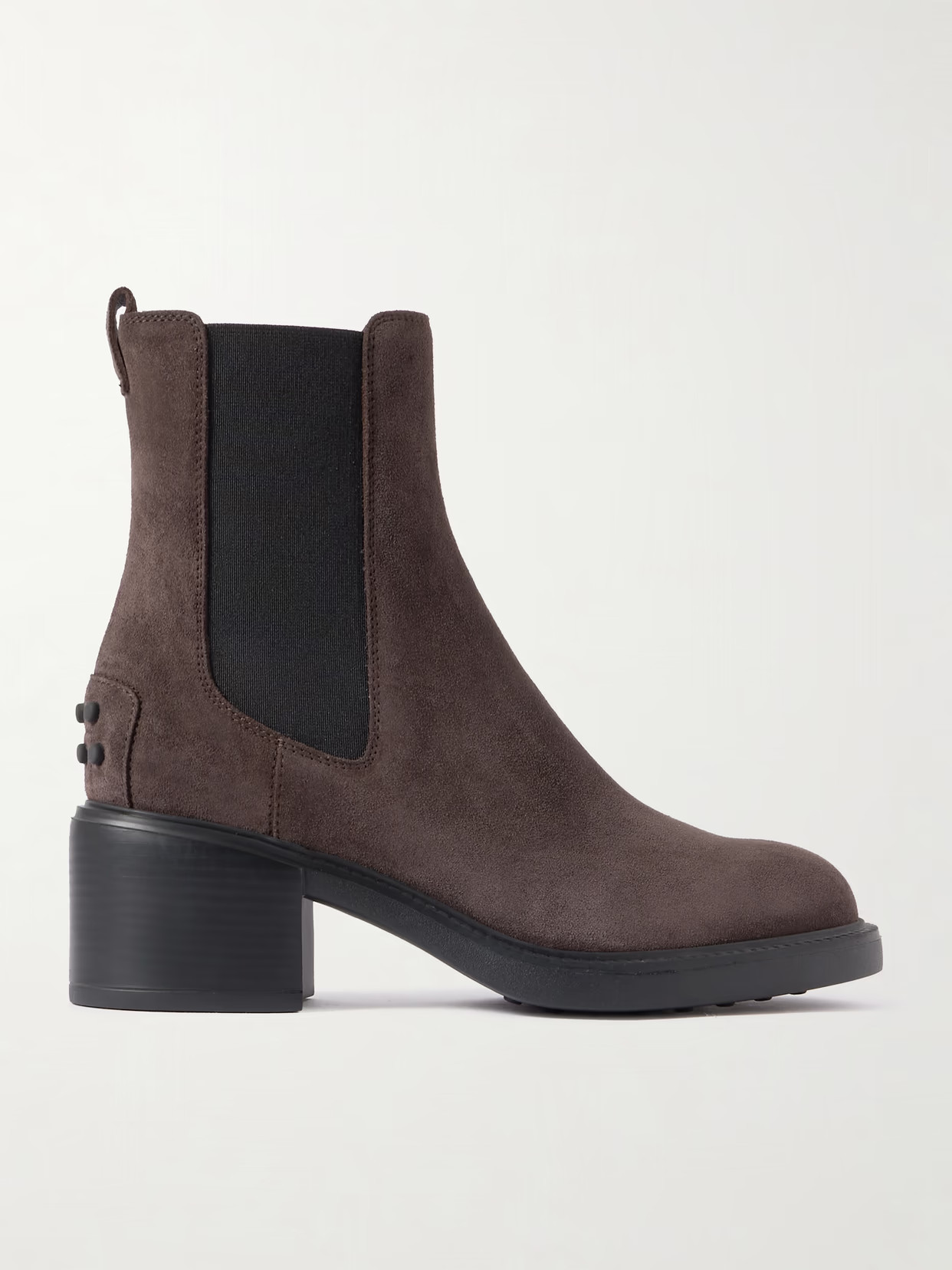 Tod's - Suede Chelsea Boots - Brown | NET-A-PORTER (US)