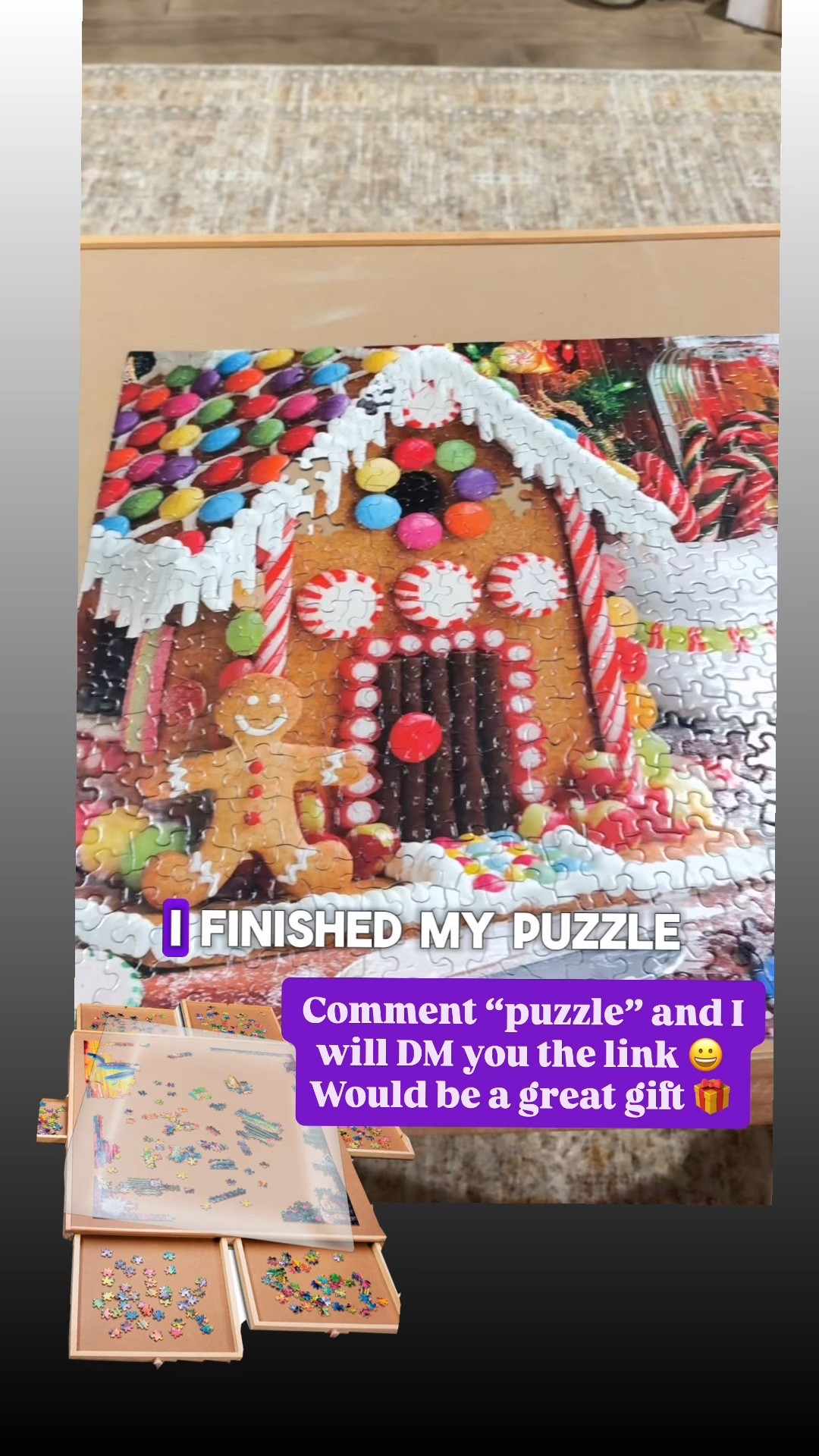 Best puzzle board!!

#LTKGiftGuide #LTKHoliday #LTKFindsUnder100