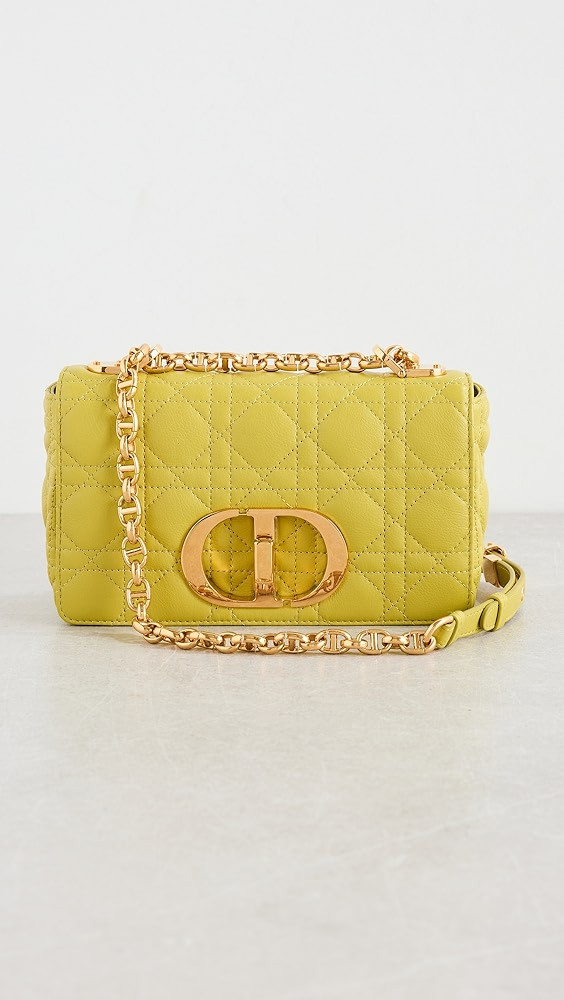 What Goes Around Comes Around Dior Green Calfskin Caro Small Bag | Shopbop | Shopbop