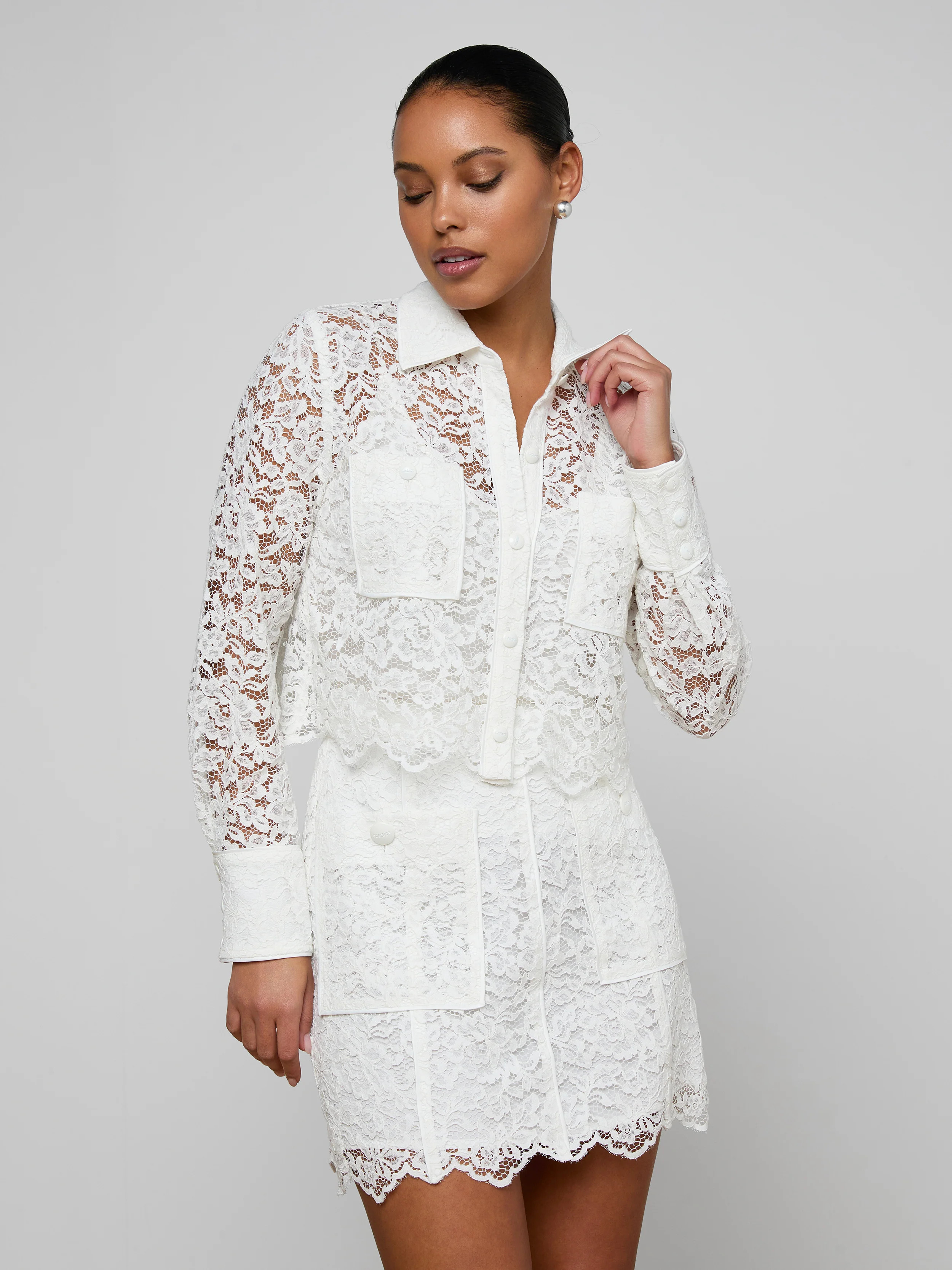 Roelle Lace Blouse | L'Agence