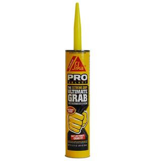 Sika 10.1 fl. oz. SikaBond Ultimate Grab Adhesive Instant Bond Elastic Polyurethane 476098 - The ... | The Home Depot